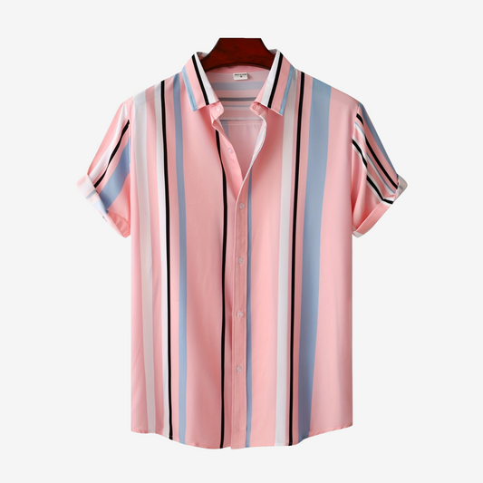 Striped Resort Men's Shirt